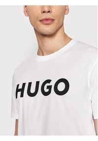 Hugo T-Shirt Dulivio 50467556 Biały Regular Fit. Kolor: biały. Materiał: bawełna #4