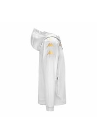 Kurtka z dresu Kappa Grevolo. Kolor: biały. Materiał: dresówka. Sport: piłka nożna, fitness #2