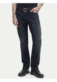 Jack & Jones - Jack&Jones Jeansy Clark Original 12278247 Czarny Regular Fit. Kolor: czarny