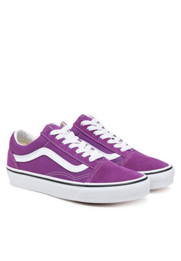 Vans Tenisówki Old Skool VN000D6WE2T1 Fioletowy. Kolor: fioletowy. Materiał: zamsz, skóra