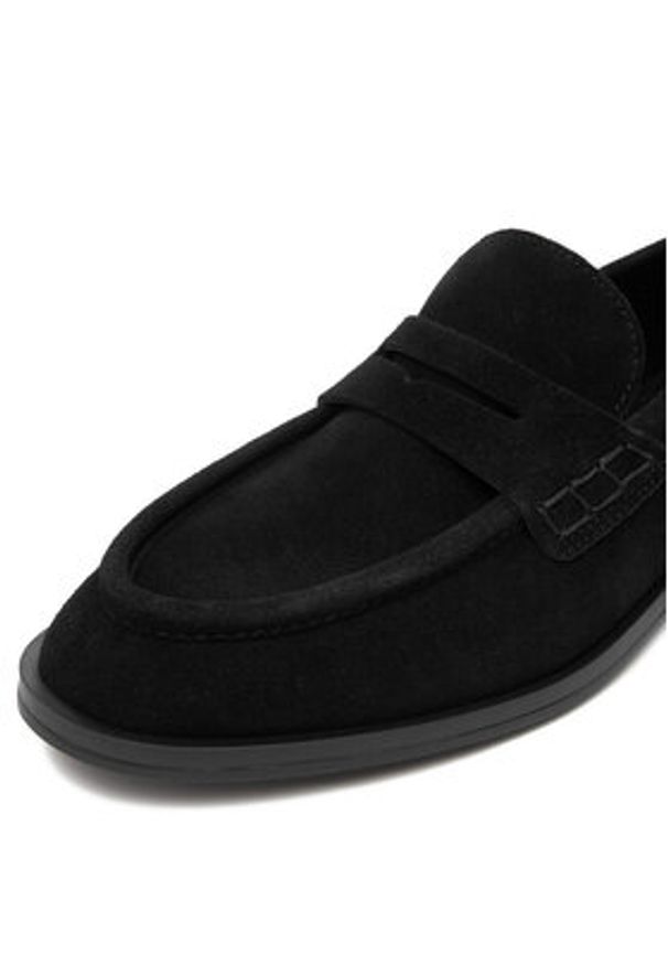 Gino Rossi Lordsy EO-MANU-2550LM Czarny. Kolor: czarny. Materiał: skóra, zamsz