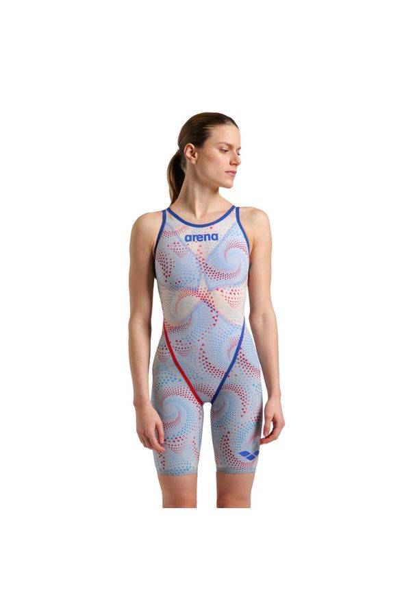 Strój Startowy pływacki damski Arena Powerskin Carbon Glide Ob. Kolor: biały. Materiał: tkanina. Wzór: gładki