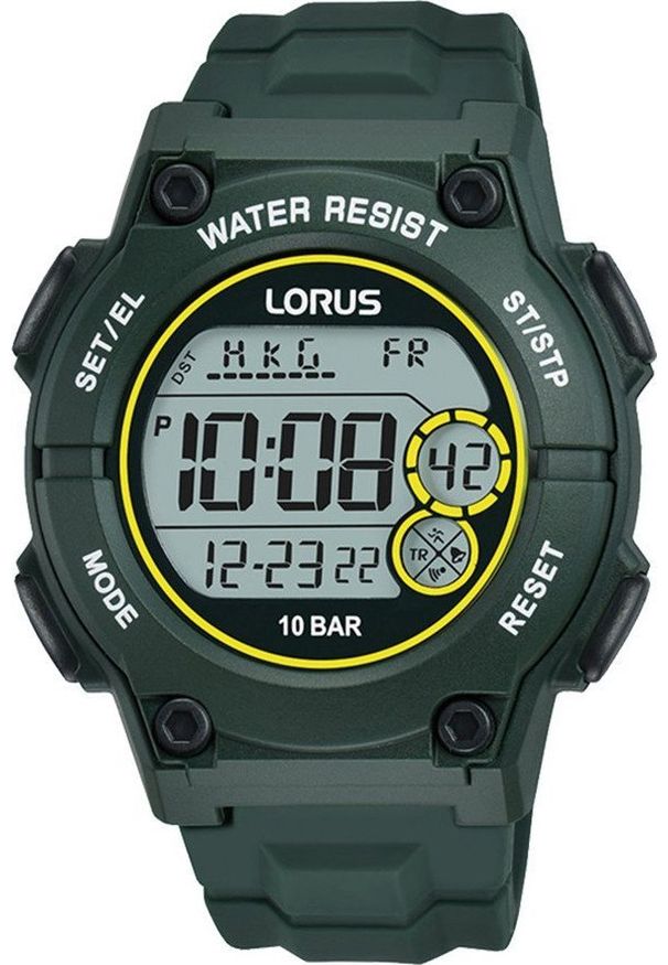 Zegarek Lorus Zegarek Damski Lorus R2333PX9 zielony. Kolor: zielony