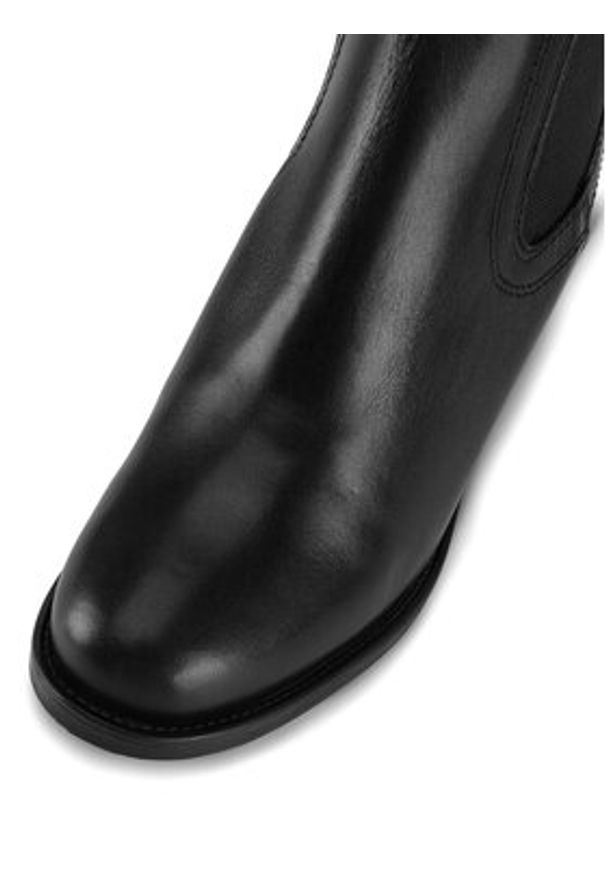 Lasocki Botki RST-MABEL-04 Czarny. Kolor: czarny. Materiał: skóra