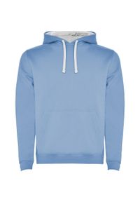 ROLY - Bluza Z Kapturem Dla Dzieci/dzieci Urban Drawstring Hoodie. Typ kołnierza: kaptur. Kolor: biały, wielokolorowy, niebieski