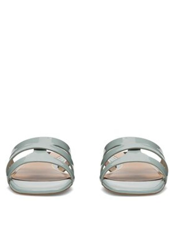 Nine West Klapki 123AL1207-1 Niebieski. Kolor: niebieski. Materiał: skóra