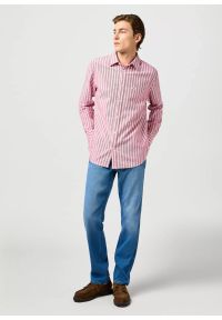 Wrangler - MESKIE SPODNIE WRANGLER GREENSBORO MOSAIC 112362335