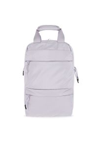 4f - Plecak 4F WSS25ABACF41952S - fioletowy. Kolor: fioletowy. Materiał: poliester, materiał. Wzór: aplikacja #1