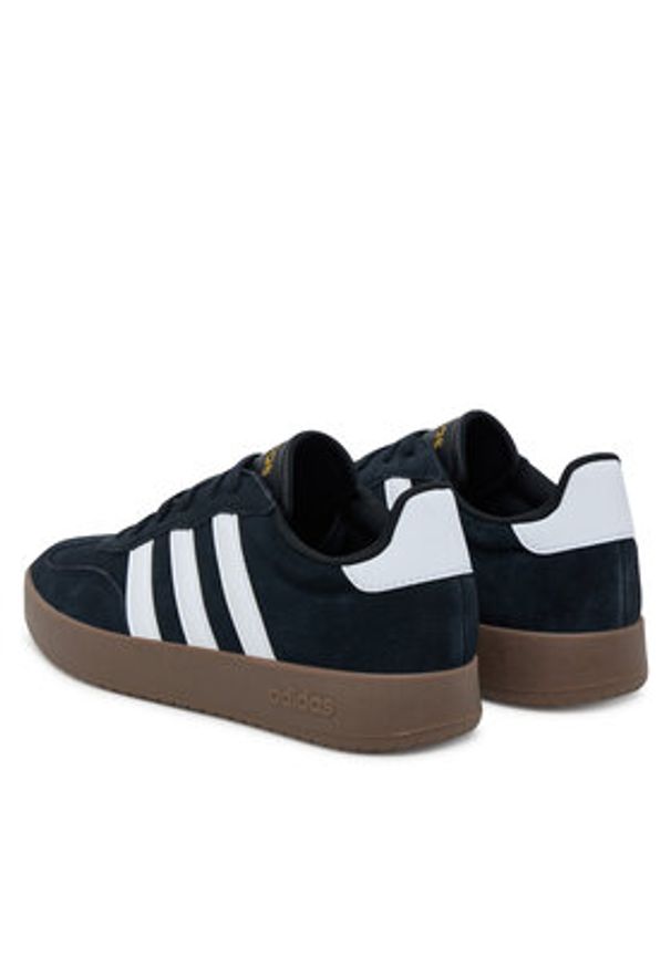 Adidas - adidas Sneakersy Barreda JS2695 Czarny. Kolor: czarny. Materiał: zamsz, skóra