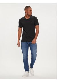Calvin Klein Jeans T-Shirt Embro Badge J30J325212 Czarny Slim Fit. Kolor: czarny. Materiał: bawełna #3