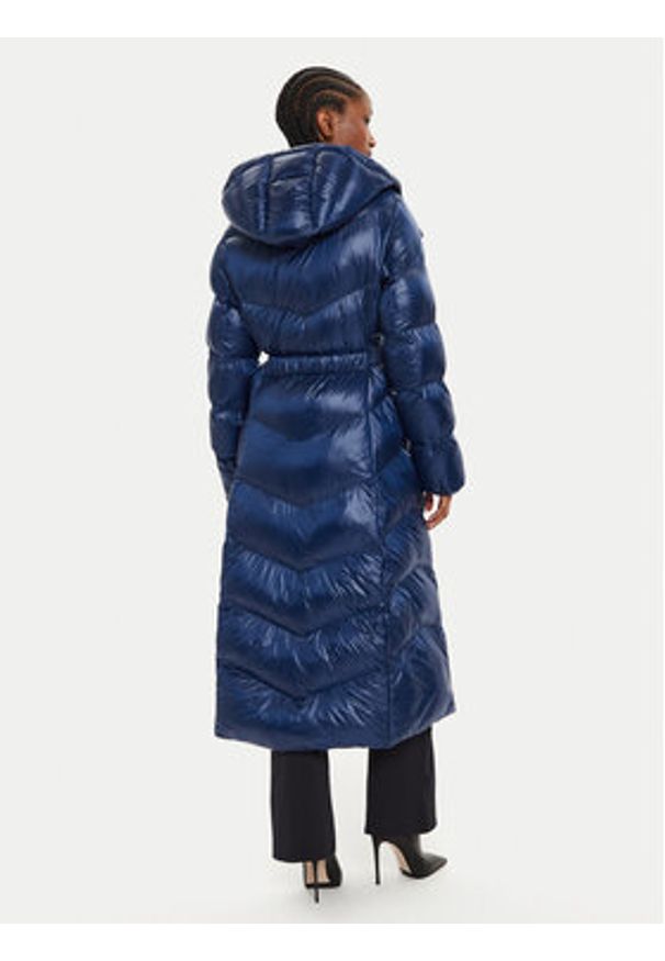 BOSS Płaszcz zimowy Pamaxi3 50524624 Niebieski Regular Fit. Kolor: niebieski. Materiał: syntetyk. Sezon: zima