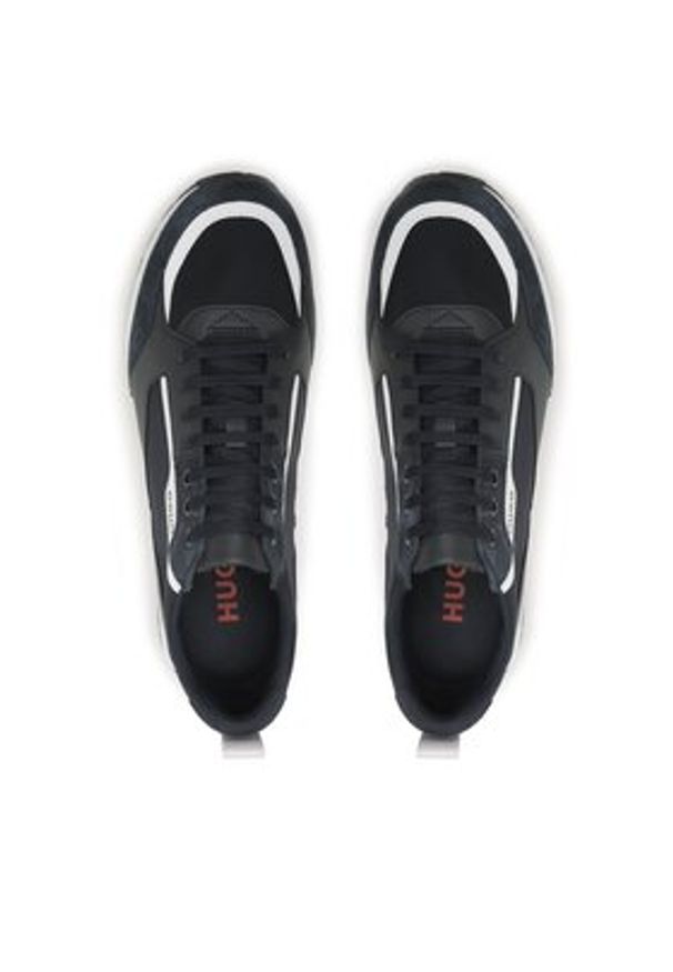 Hugo Sneakersy Icelin 50498329 Granatowy. Kolor: niebieski. Materiał: materiał