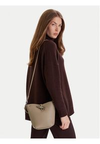 Longchamp Torebka 10279HFP Beżowy. Kolor: beżowy. Materiał: skórzane