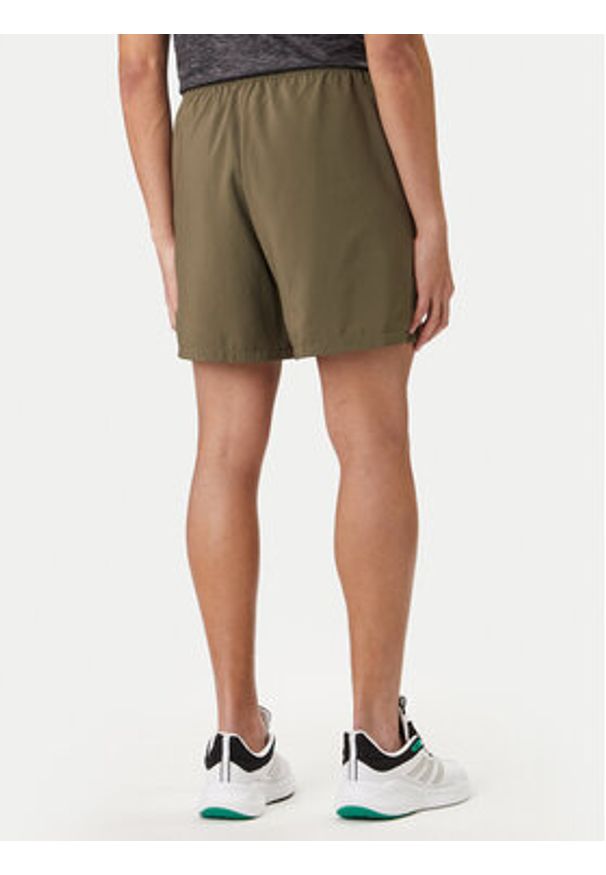 Adidas - adidas Szorty sportowe Essentials Small Logo Chelsea JF1113 Zielony Regular Fit. Kolor: zielony. Materiał: syntetyk. Styl: sportowy