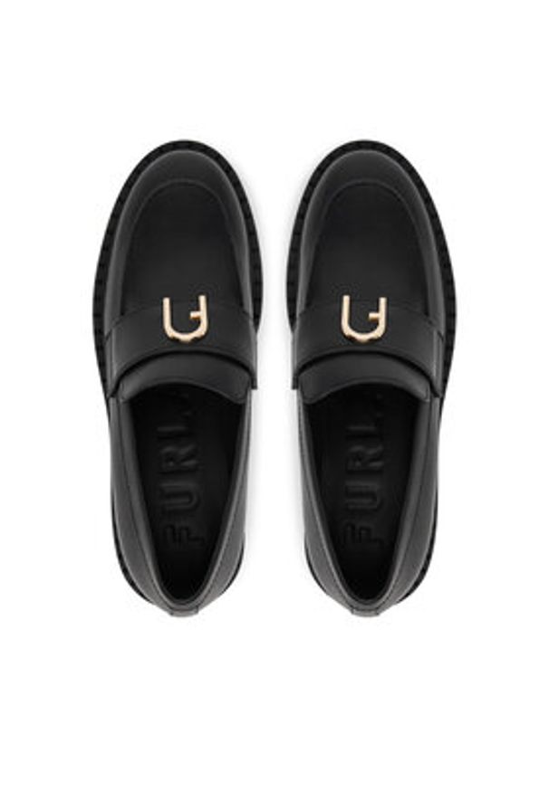 Furla Loafersy New Legacy YJ81FNL WU0000 AL O6000 Czarny. Kolor: czarny. Materiał: skóra