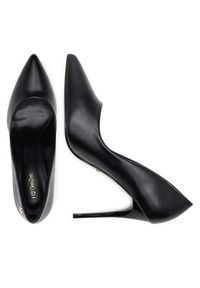 DeeZee Szpilki AB2-4503 Czarny. Kolor: czarny. Materiał: skóra. Obcas: na szpilce #3