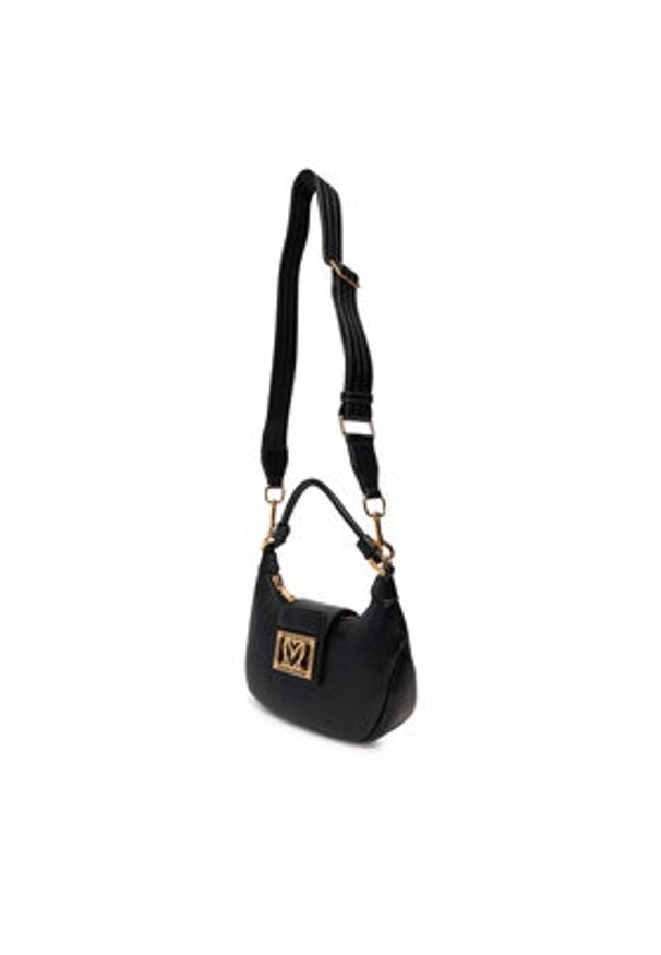 Love Moschino - LOVE MOSCHINO Torebka JC4090PP1NLI0000 Czarny. Kolor: czarny. Materiał: skórzane