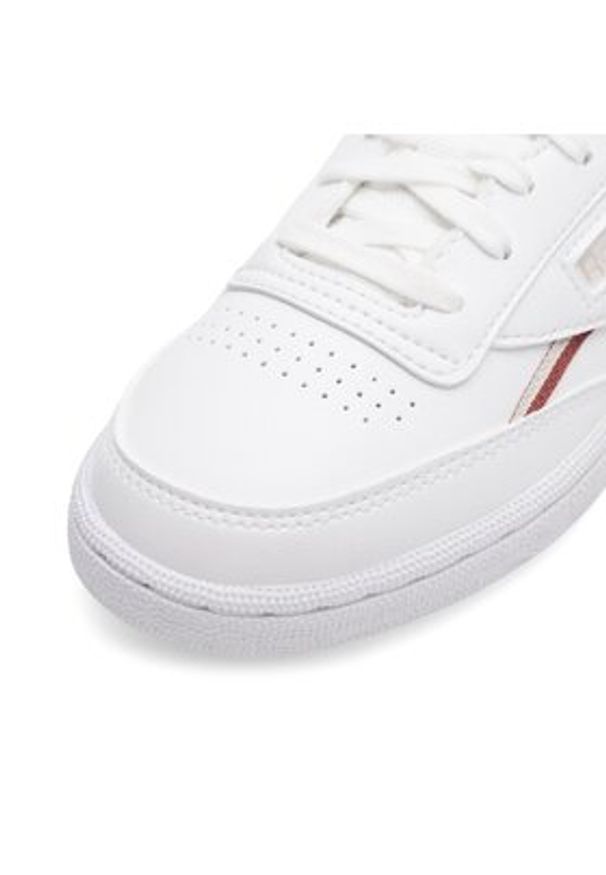 Reebok Sneakersy Club C 85 Vegan GW0932 Biały. Kolor: biały. Materiał: skóra. Model: Reebok Club