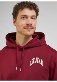 Lee - LEE MĘSKA BLUZA VARSITY HOODIE PORT 112341673 LL80015548 #4