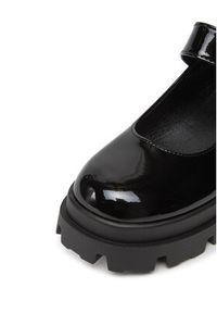 DeeZee Półbuty 8-3-A Czarny. Kolor: czarny. Materiał: skóra #5