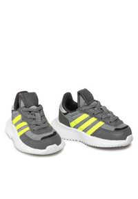 Adidas - adidas Buty Retropy F2 El I GZ0856 Szary. Kolor: szary. Materiał: materiał