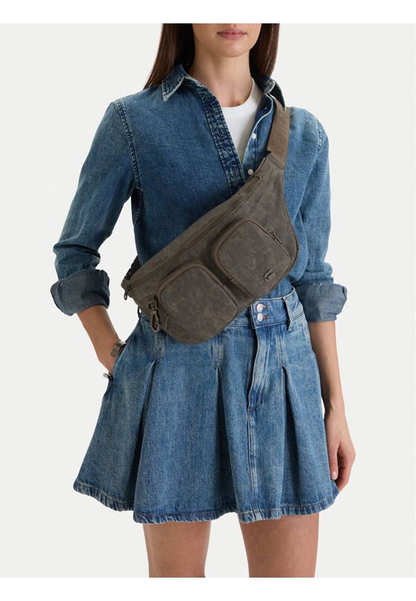 G-Star RAW - G-Star Raw Torebka EO-LDA8478 Szary. Kolor: szary. Materiał: materiał