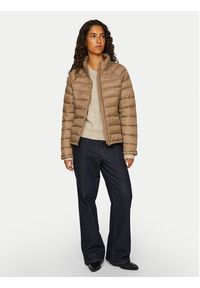 Vila Kurtka puchowa Sibira 14094318 Brązowy Regular Fit. Kolor: brązowy. Materiał: syntetyk #4