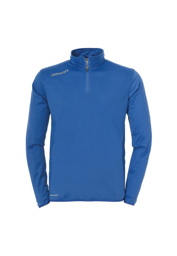 UHLSPORT - Kurtka dziecięca 1/4 zip Uhlsport Essential. Typ kołnierza: kołnierzyk stójkowy. Kolor: niebieski, czarny, biały, wielokolorowy. Sport: piłka nożna