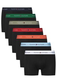 TOMMY HILFIGER - Tommy Hilfiger Komplet 7 par bokserek UM0UM03385 Czarny. Kolor: czarny. Materiał: bawełna