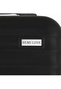 Semi Line Walizka średnia T5634-4 Czarny. Kolor: czarny #7