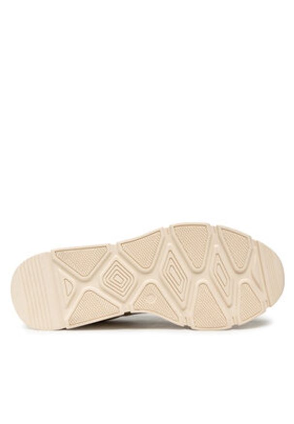 Steve Madden Sneakersy Pitty SM11001024-03002-100 Beżowy. Kolor: beżowy. Materiał: zamsz, skóra