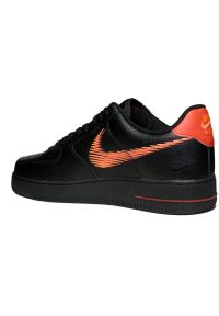 Buty Nike Air Force 1 Low Zig Zag M DN4928 001 czarne. Zapięcie: sznurówki. Kolor: czarny. Materiał: skóra, guma. Model: Nike Air Force #3