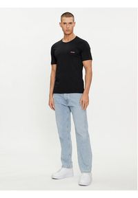 Hugo Komplet 3 t-shirtów 50480088 Czarny Regular Fit. Kolor: czarny. Materiał: bawełna #9