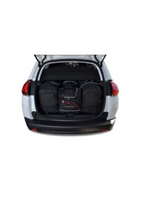 KJUST - Torby Do Bagażnika Peugeot 2008 2013-2019 4Szt Kjust. Kolor: czarny. Styl: sportowy #1