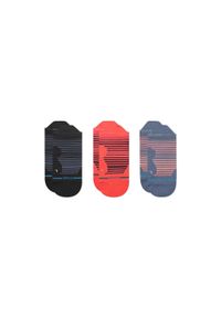 Skarpety biegowe Stance Cassette Light Tab 3 Pack. Kolor: czarny