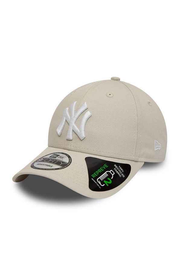 Czapka z daszkiem New Era MLB New York Yankees. Kolor: beżowy, wielokolorowy, biały. Styl: sportowy
