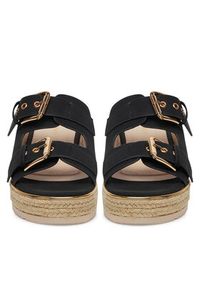 Jenny - JENNY Espadryle LB-P1434-YLD Czarny. Kolor: czarny. Materiał: syntetyk, materiał #3