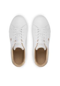 TOMMY HILFIGER - Tommy Hilfiger Sneakersy Essential Court Sneaker FW0FW07686 Biały. Kolor: biały. Materiał: skóra #3