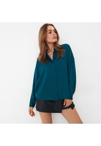 Mohito - Koszula z długim rękawem - Zielony. Kolor: zielony. Długość rękawa: długi rękaw. Długość: długie #1