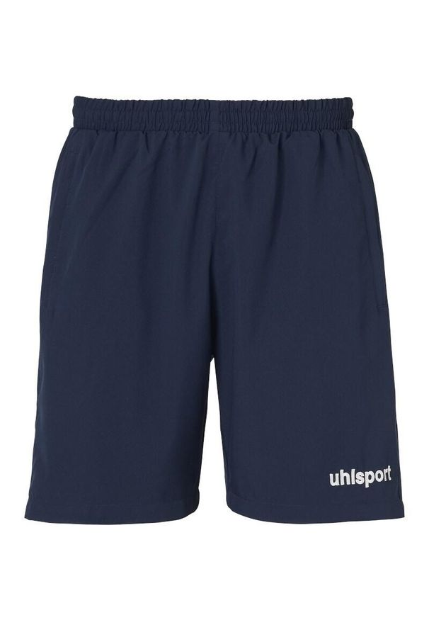 UHLSPORT - Szorty Uhlsport Essential Woven. Kolor: niebieski. Materiał: materiał. Sport: fitness, piłka nożna