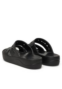 Crocs Klapki BAYA PLATFORM SANDAL 208188-001 Czarny. Kolor: czarny. Obcas: na platformie #7