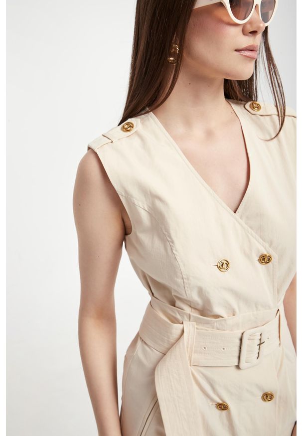 Twinset Milano - Sukienka maxi TWINSET. Długość: maxi