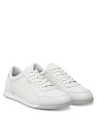 BOSS Sneakersy Titanium SL 50536525 Biały. Kolor: biały. Materiał: skóra