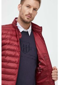 TOMMY HILFIGER - Tommy Hilfiger bezrękawnik męski kolor bordowy przejściowy. Kolor: czerwony. Materiał: poliester, materiał. Długość rękawa: bez rękawów #5