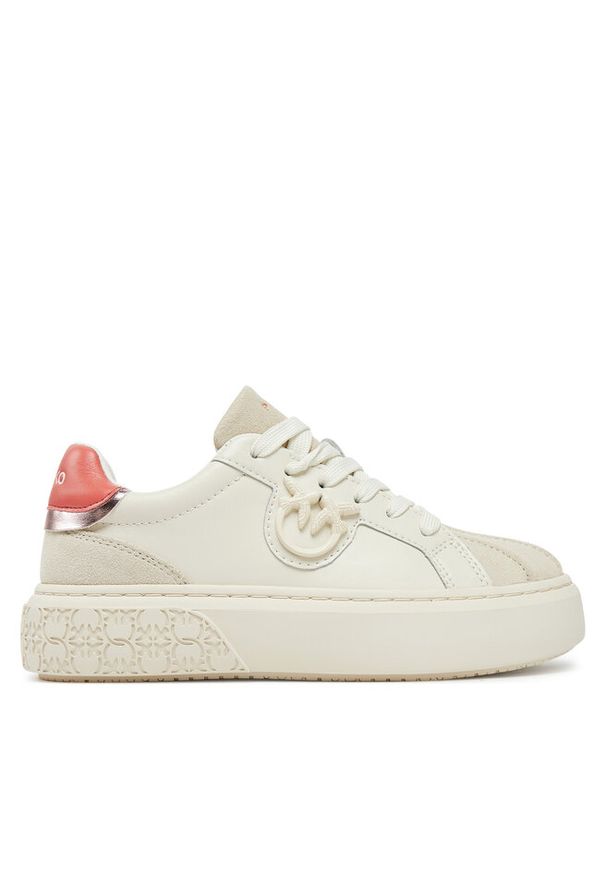 Pinko - Sneakersy PINKO. Kolor: biały