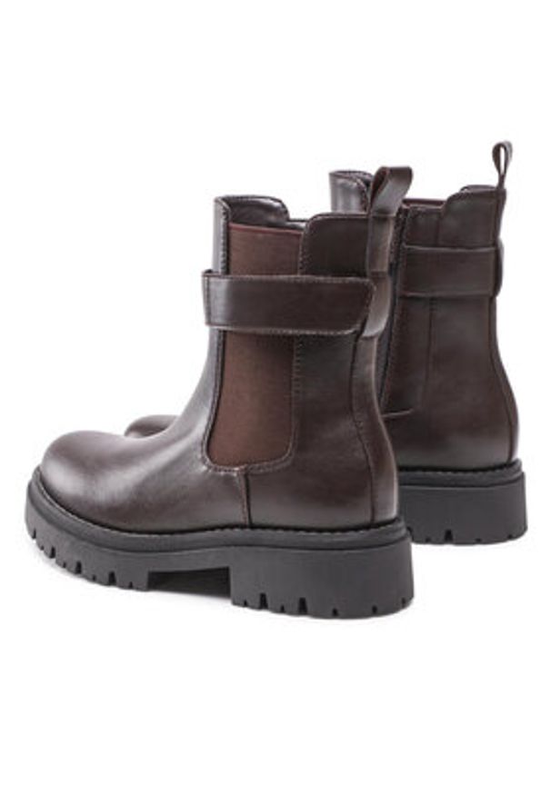 Jenny Fairy Botki WS5865-01 Brązowy. Kolor: brązowy. Materiał: skóra