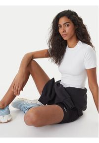 Reebok T-Shirt Reebok x Ewa Chodakowska RK25613CCW Biały Slim Fit. Kolor: biały. Materiał: syntetyk #2