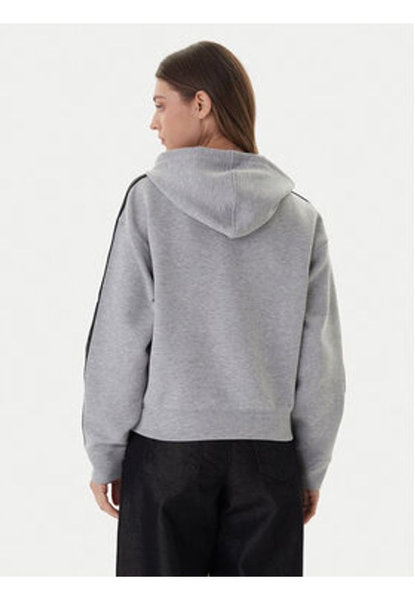 Adidas - adidas Bluza adicolor 3-Stripes JY2620 Szary Regular Fit. Kolor: szary. Materiał: bawełna