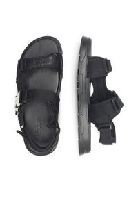 Badura Sandały MOTTU-01 MI08 Czarny. Kolor: czarny. Materiał: materiał #4