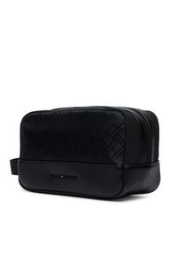 TOMMY HILFIGER - Tommy Hilfiger Kosmetyczka Th Nylon Jacquard Washbag AM0AM14508 Czarny. Kolor: czarny. Materiał: skóra #2
